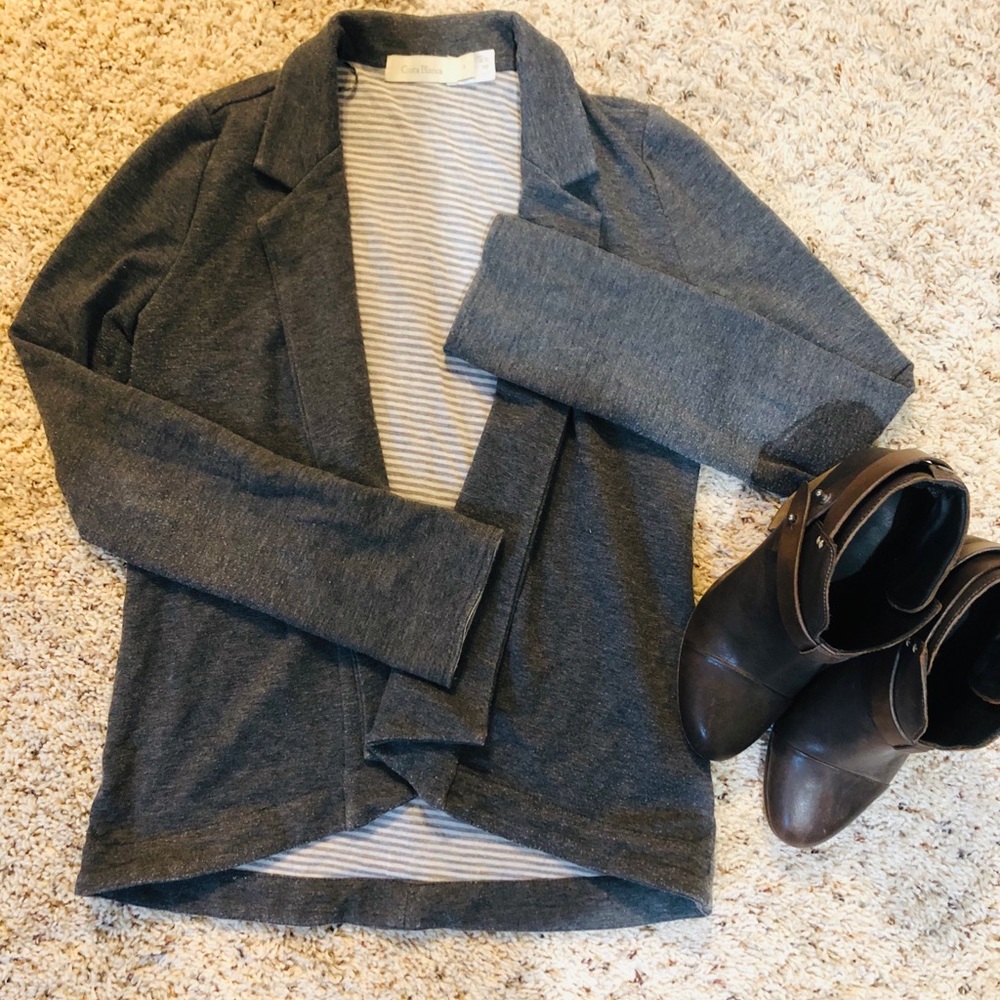 Gray Blazer
